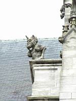 Nevers - Cathedrale St Cyr & Ste Julitte - Gargouille, Monstre